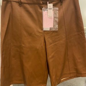 Anthropologie wide leg shorts NWT